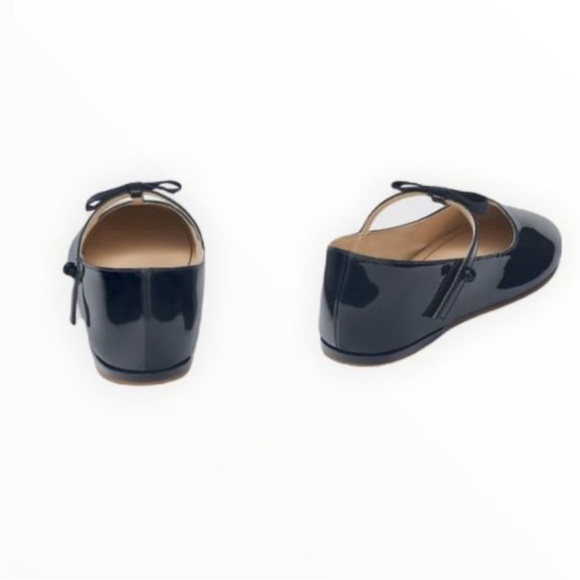 Zara patent T-strap bow shoes - Picture 3 of 3